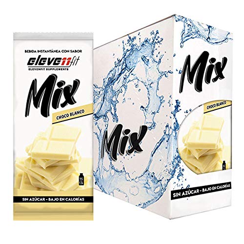 Eleven Fit Caja 24 Uds Mix Sabor Choclate Blanco Sin Azúcar 200 g