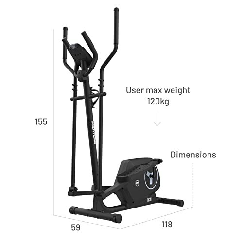 Elíptica Reg. Manual - 9Kg Inercia DE30 Bodytone