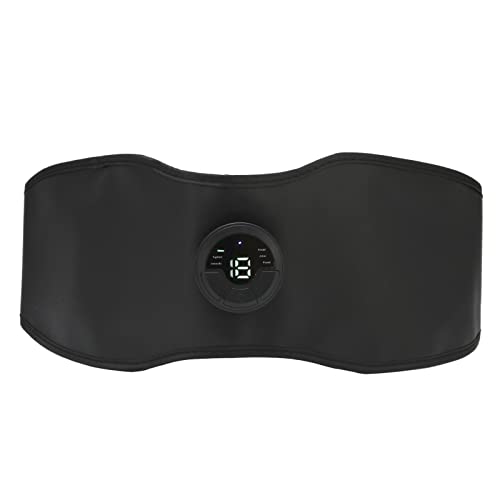 EMS Cinturón Adelgazante Eléctrico para el Cuerpo, Tonificador Inteligente para Músculos Abdominales, Estimulador Muscular para Ejercicios, Entrenador, Tonificador para Músculos Abdominales, Dispositi