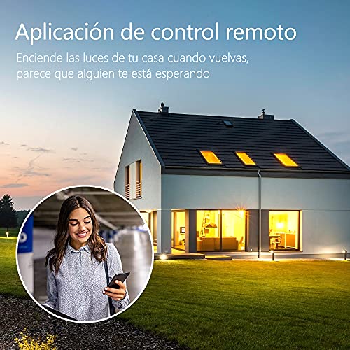 eMylo Interruptor WiFi inteligente Interruptor WiFi de relé inalámbrico universal Temporizador Control remoto Interruptor de luz Control por voz Admite Alexa, Google Home a través de IOS Android 3Pack