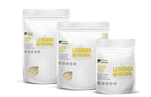 Energy Feelings | Levadura Nutricional en Copos con Vitamina B | Vegana | Sin Gluten | 250g