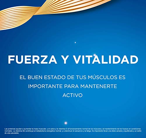 Ensure Nutrivigor - Complemento Alimenticio para Adultos, con HMB, Proteínas, Vitaminas y Minerales, como el Calcio - Sabor Vainilla - Pack de 8 Botellas x 220 ml