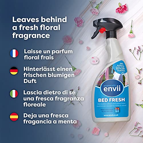 Envii Bed Fresh – Elimina Malos Olores y Manchas del Colchón - 750ml