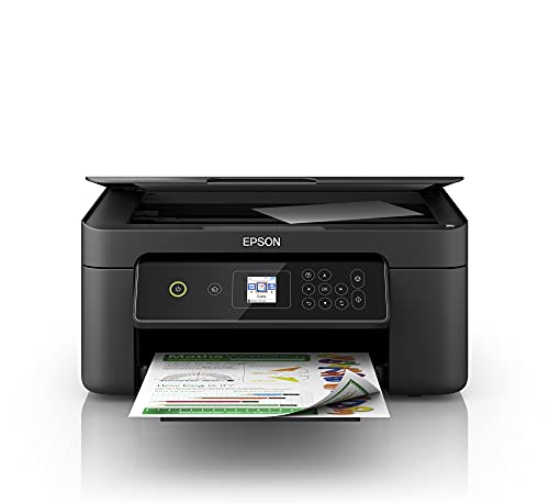 Epson Expression Home XP-3150, Impresora WiFi A4 Multifunción con Impresión a Doble Cara (Dúplex) y Pantalla LCD, 3 en 1: Impresión, Copiadora, Escáner, Mobile Printing, Negro