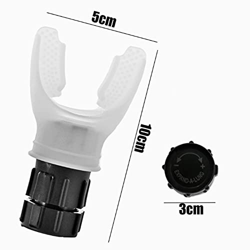 ERZU Entrenador muscular respiratorio, dispositivo de ejercicio de respiración de silicona fácil de limpiar, dispositivo compacto de alta eficiencia, para todos los tipos de cuerpo