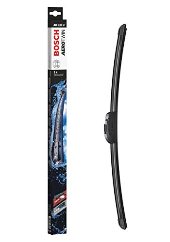 Escobilla limpiaparabrisas Bosch Aerotwin AR530U, Longitud: 530mm – 1 escobilla limpiaparabrisas para el parabrisas frontal