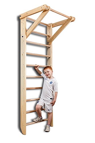 Espaldera para Gimnasio Sport-1-240 Escalera Sueca, Niños de Juegos, Espaldera de Fitness, Complejo deportivo de gimnasia, Barras