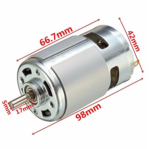 EsportsMJJ 775 Motor DC 12V-36V 3500-9000Rpm Motor Grande Par Motor De Alta Potencia