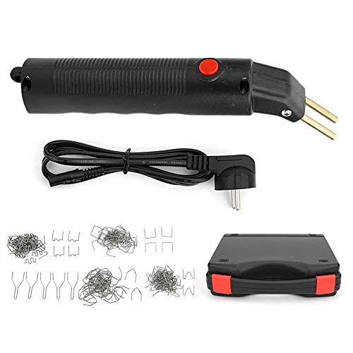 EVE ‑ 01 Kit de reparación de parachoques de plástico para coche, grapadora en caliente, carrocería, guardabarros de carenado, pistola soldadora de reparación de soldadura profesional Máquina de solda