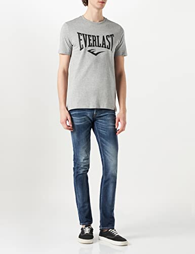 Everlast Deportes Camiseta, Gris, L para Hombre