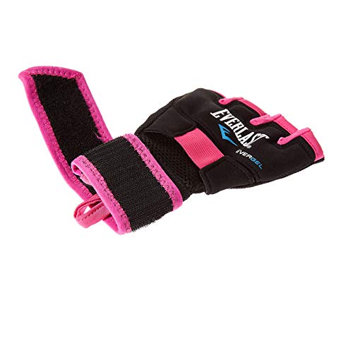 Everlast Evergel - Equipo de Boxeo Unisex para Adultos, Negro/Rosa, M/L