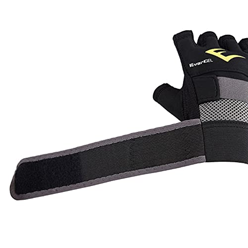 Everlast Evergel Handwraps, Unisex, Negro, L