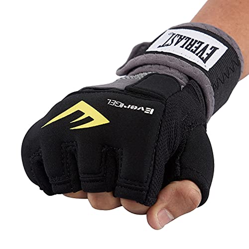 Everlast Evergel Handwraps, Unisex, Negro, L