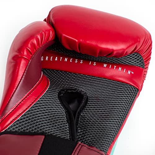 Everlast Guantes Unisex Pro Style Elite para Adultos, Color Rojo, 35 ml, Talla Europea