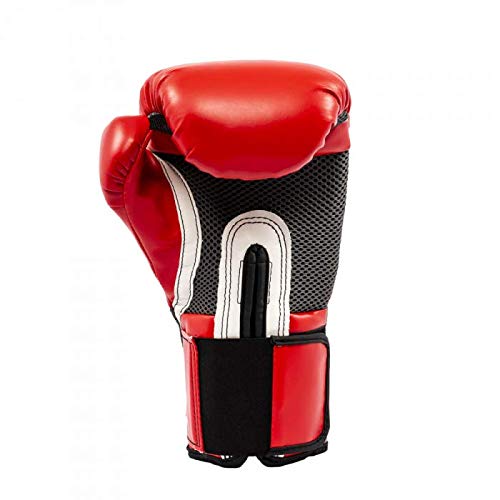 Everlast - Pro Style - Guantes de entrenamiento - 1200009, 16 oz., Rojo