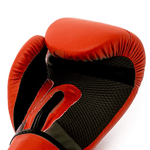 EVERLAST Prospect - Guantes de Boxeo para niños, Color Rojo y Negro