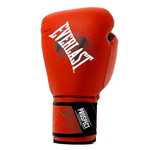 EVERLAST Prospect - Guantes de Boxeo para niños, Color Rojo y Negro