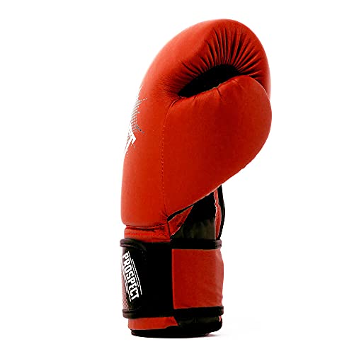 EVERLAST Prospect - Guantes de Boxeo para niños, Color Rojo y Negro