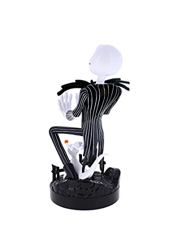 Exquisite Gaming - Cable Guy Jack Skellington pesadilla antes de navidad, Soporte de sujeción o Carga para Mando de Consola o Smartphone. Producto con Licencia Oficial Disney (Nintendo Switch)