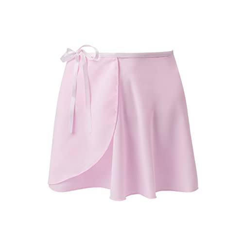 Falda de ballet para mujer, de gasa, con cierre de cintura ajustable, para niños y niñas, Rosa (Verstellbare Krawatte ), small