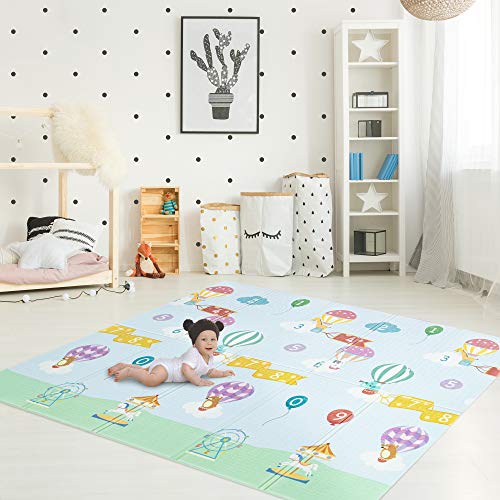 Fantasy Fields Globo Aerostático Alfombra De Juego Infantil & Niños PS-PM002