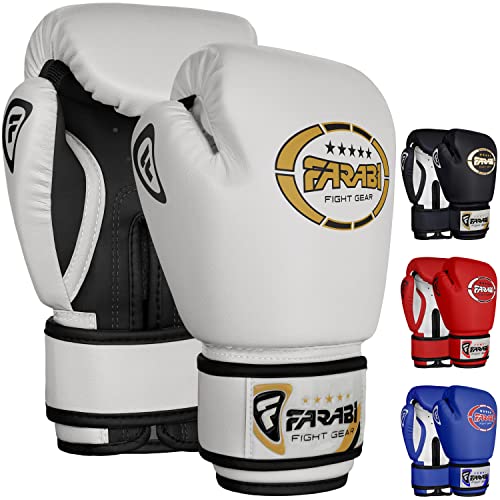 Farabi Junior Boxeo para niños. MMA, Muay Thai, Kickboxing Entrenamiento, Saco de Boxeo, Gama de Guantes para jóvenes