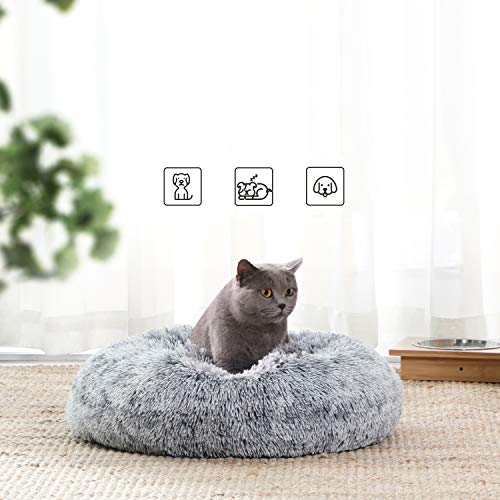 FEANDREA Cama para Perro y Gato, Superficie de Terciopelo PV, 50 cm, PGW037G01