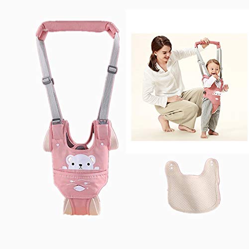 Felly Arnés de Seguridad para Caminar, Arnes Bebes, Ajustable Arneses de Seguridad Bebé con Baberos, a Pie de Caminado Aprendizaje Chaleco Arneses para Niños Bebé Protección 6-36 meses