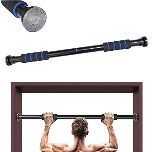 FFitness | 1 barra | Herramienta para dominadas de pared de barra 2 vías de acero inoxidable Body Crunch Puerta 60 – 100 cm Entrenamiento en suspensión Bicipitos Tricipitos pectorales abdominales