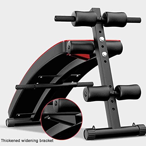 FGVDJ Tabla de Abdominales ， Bancos de Pesas Ajustables Banco de Abdominales Banco de Abdominales Tabla de Abdominales Ejercicio multifunción Entrenamiento físico Hog