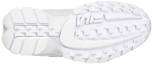 FILA Disruptor kids Zapatilla para Unisex niños, Blanco (White), 35 EU