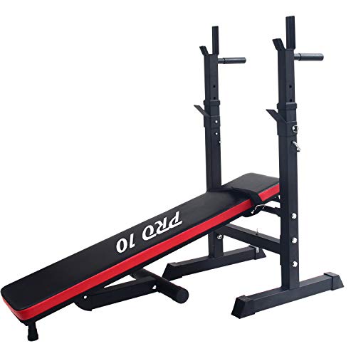 FIT-FORCE Banco de musculación multifunción Plegable Pro10 Modelo ES544