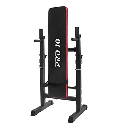 FIT-FORCE Banco de musculación multifunción Plegable Pro10 Modelo ES544