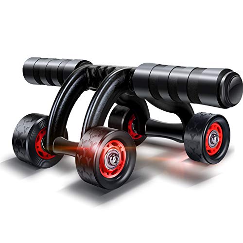 FIT-FORCE Rueda para Abdominales y Flexiones Entrenador Portátil