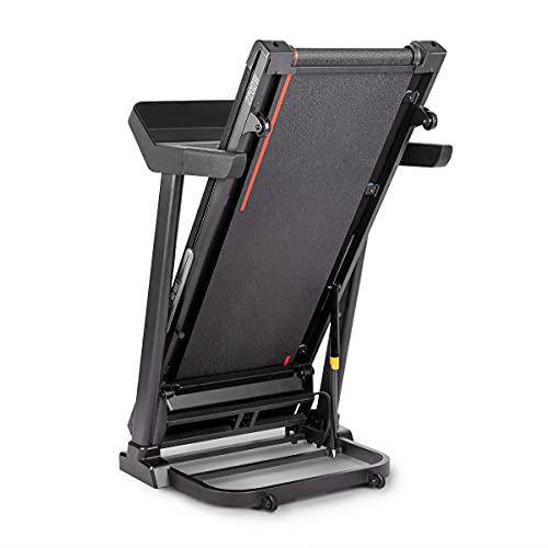 FITFIU Fitness MC-560 - Cinta de correr ultra plegable, velocidad máxima 18 km / h, 15 niveles inclinación automática, Máquina de corrrer con superficie carrera 46 x 130 cm, USB, potencia 2200 W