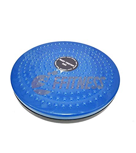 Fitness FFitness Waist Twister, Disco de torsión de Cintura Unisex Adulto, Azul, Única