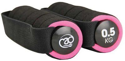 Fitness-Mad Pro Handweight (2 x 0.50Kg) - Rosa, Rosa