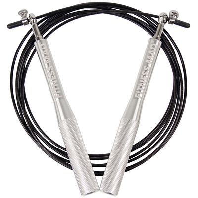 Fitness-Mad Ultra Speed Rope - Negro, Negro