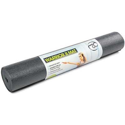 Fitness-Mad Warrior Yoga Mat (4mm) - Gris, Gris