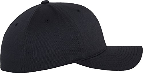 Flexfit Wooly Combed Gorra de béisbol para Unisex adulto, Azul (dark navy), L/XL