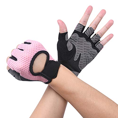 flintronic Guantes de Fitness, 1 Par Guantes Gimnasio, para Entrenamiento Cruzado, Levantamiento de Pesas, Fitness, Kettlebells, Guantes de Entrenamiento Hombres Mujeres