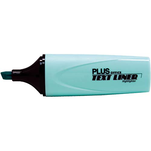 Fluorescente Plus TEXT LINER Pastel Azul Caja 10 unidades