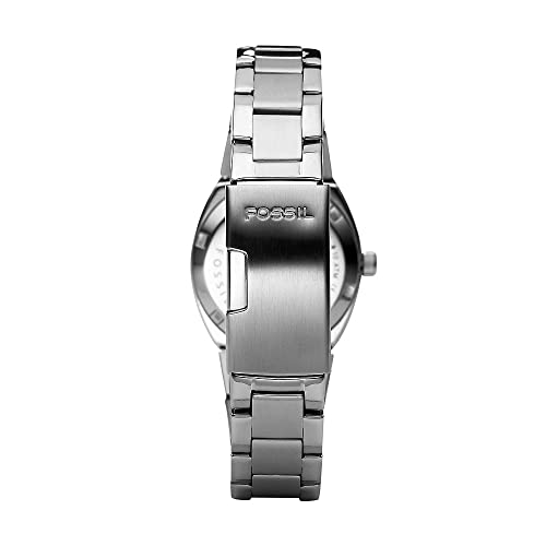 Fossil Reloj Analógico para Mujer de Cuarzo con Correa en Acero Inoxidable AM4141