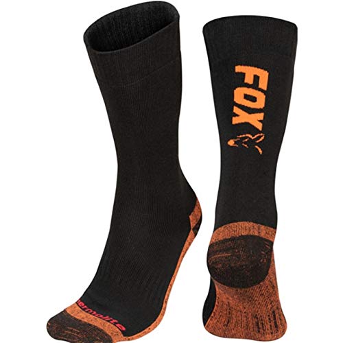 Fox Calcetín largo Thermolite negro/naranja 10-13 (Eu 44-47)