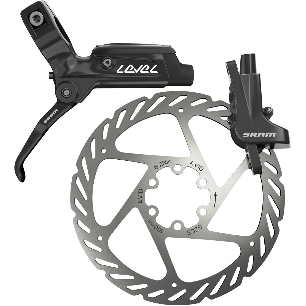 Freno de disco de MTB + disco SRAM Level - Pinzas para frenos de disco