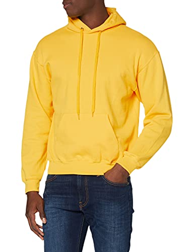 Fruit of the Loom SS026M, Sudadera con capucha Para Hombre, Amarillo (Sunflower Yellow), Medium