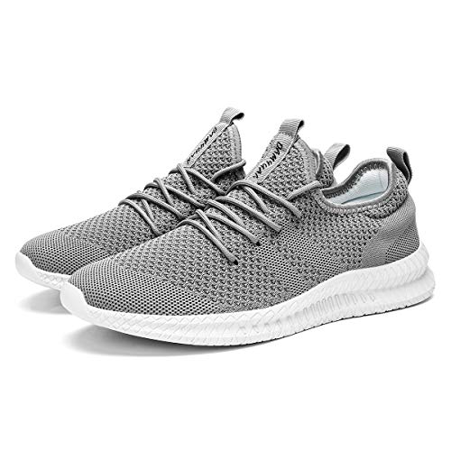 FUJEAK Zapatos para Correr para Hombre Zapatos Casuales Transpirables para Caminar Zapatillas Deportivas Deportivas Zapatillas Deportivas para Gimnasio Tenis Zapatos cómodos y Ligeros