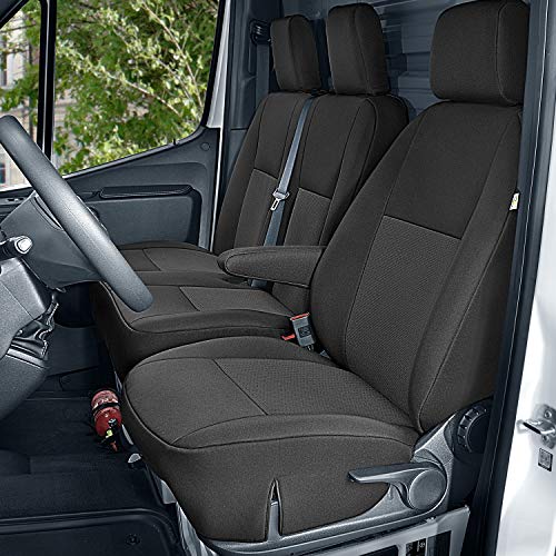 Fundas de asiento hechas a medida para Mercedes Sprinter 907 a partir de 2018 (3 plazas) fundas de tela