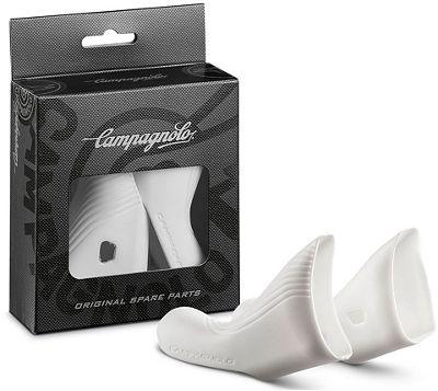 Fundas de manetas de freno Campagnolo Powershift Ergo - Blanco, Blanco