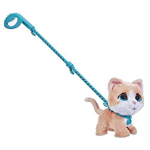 FurReal friends Juguete de gatita interactiva FRR Walkalots Maxi Paseos, Edad: a Partir de 4 años